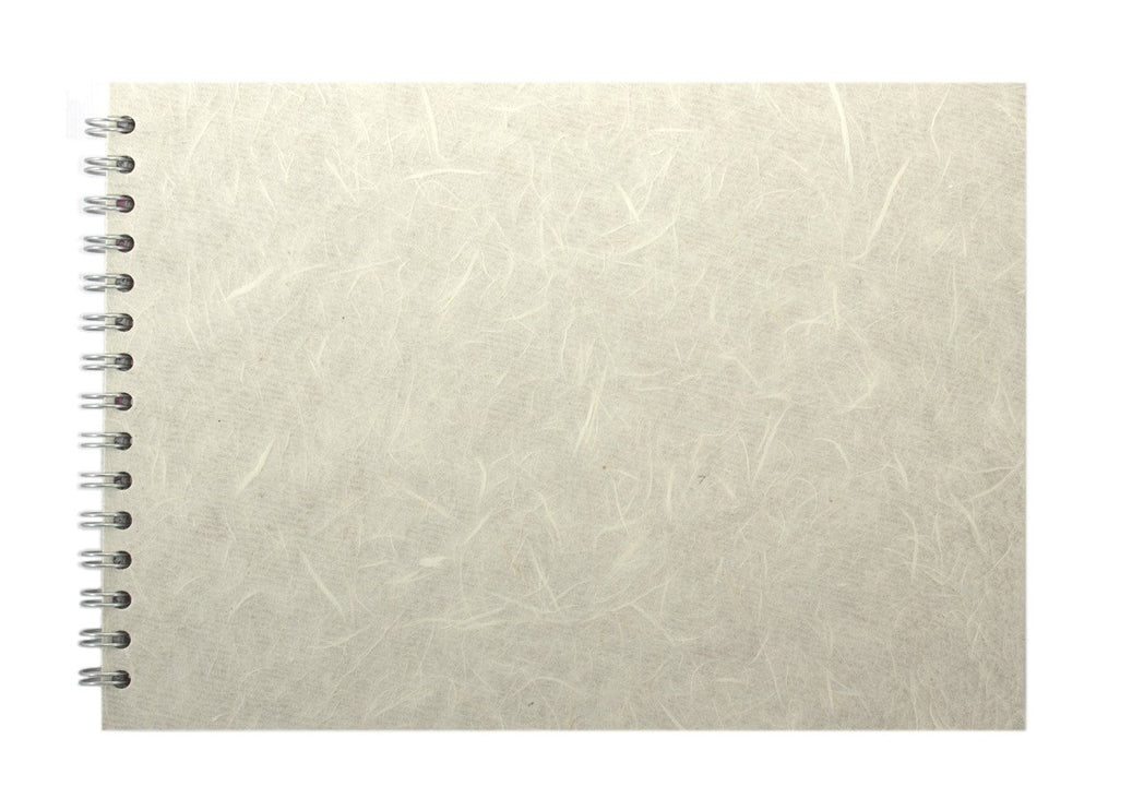 A4 Landscape Scrapbook | White 150gsm Paper, 20 Leaves