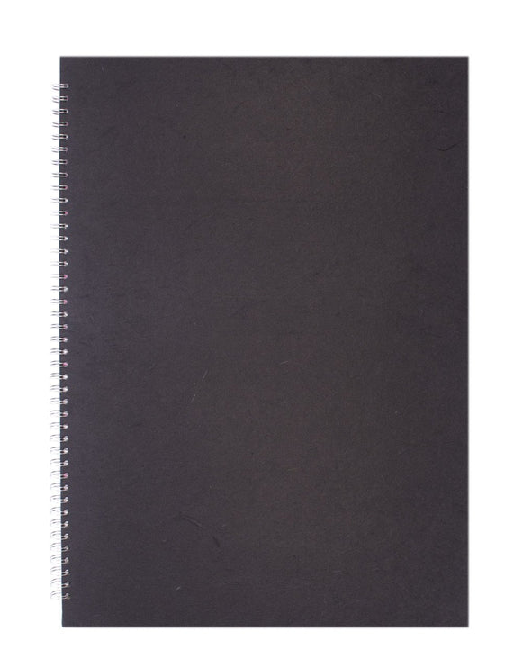 A2 Posh Thick Display Book Black 270gsm Paper 25 Leaves Portrait