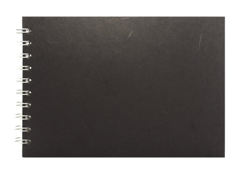 A5 Posh Black 150gsm Cartridge Paper 35 Leaves Landscape