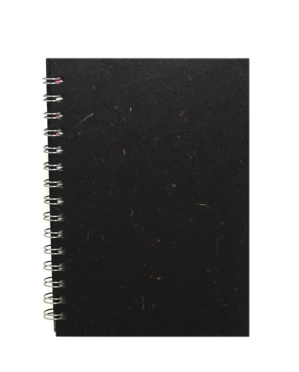 A5 Posh Thick Display Book Black 270gsm Paper 25 Leaves Portrait