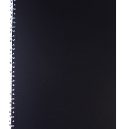 A3 Posh Eco Thick Display Book Black 270gsm Paper 25 Leaves Portrait