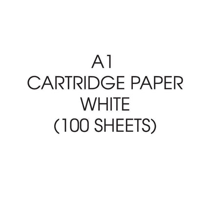 A1 150gsm White Cartridge Paper in packs 100 sheets