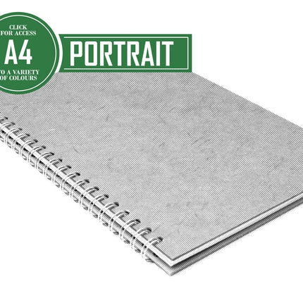 A4 Classic Eco Bergung Pig - 100% Recycled White 150gsm Cartridge Paper 35 Leaves Portrait