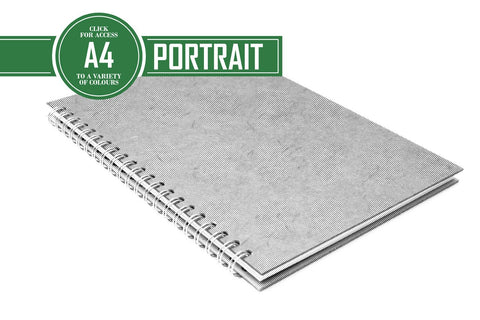 A4 Posh Patterned White 150gsm Cartridge Paper 35 Leaves Portrait