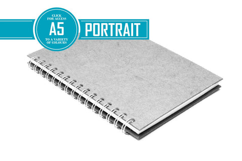 A5 Classic Notebook 80gsm Lined Paper 70 Leaves Portrait (Pack of 5)