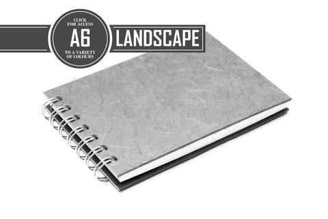 A6 Posh White 150gsm Cartridge Paper 35 Leaves Landscape
