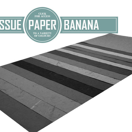 Banana Thai Tissue Paper 40gsm 50x70cm (Pack of 5 Sheets)