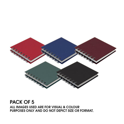 A4 Posh Eco Notebook 80gsm Lined Paper 70 Leaves (Pack of 5)